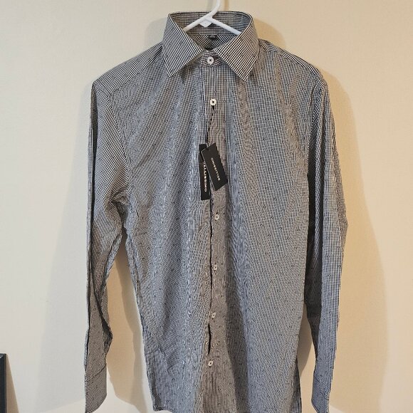 Bellissimo Men's Long Sleeve Dress Shirt - Size L Tall - Picture 1 of 8